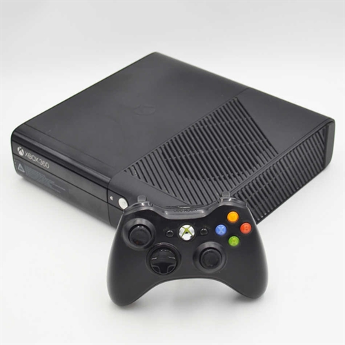 XBOX 360 E Console - Black 250GB - SNR 128512231943 (B Grade) (Used)